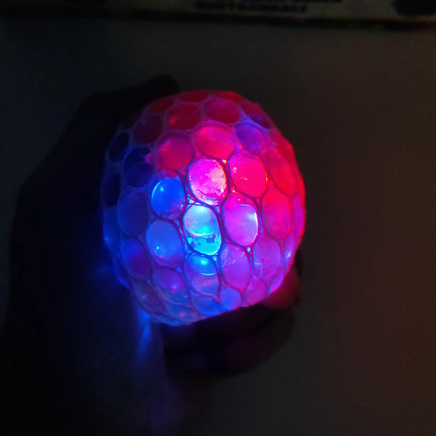 Decompression Color Bead Ball, Weird Luminous Grape Ball Toys