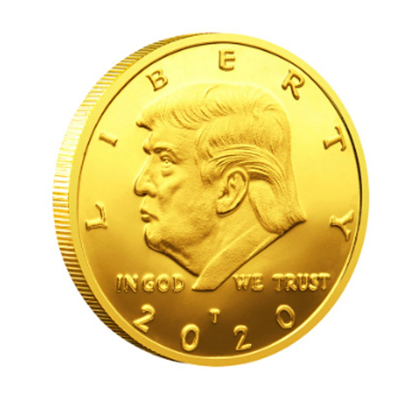 President Donald Trump Inaugural Coin, Gold Commemorative Novelty Toy