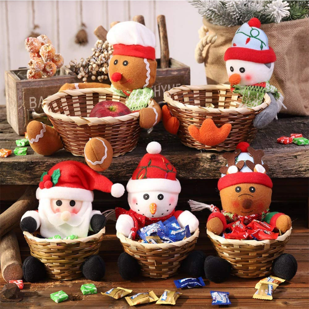 Size: 12 * 18 cm /6.30'' *4.29''; 5 Styles: Santa, Snowman, Elk, Penguin and Ginerbread Man. For Christmas, Kids.