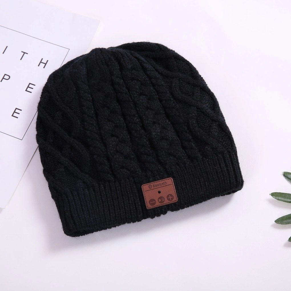 Adult Beanie Bluetooth Hat, Bluetooth 4.2 Smart Speakerphone Cap