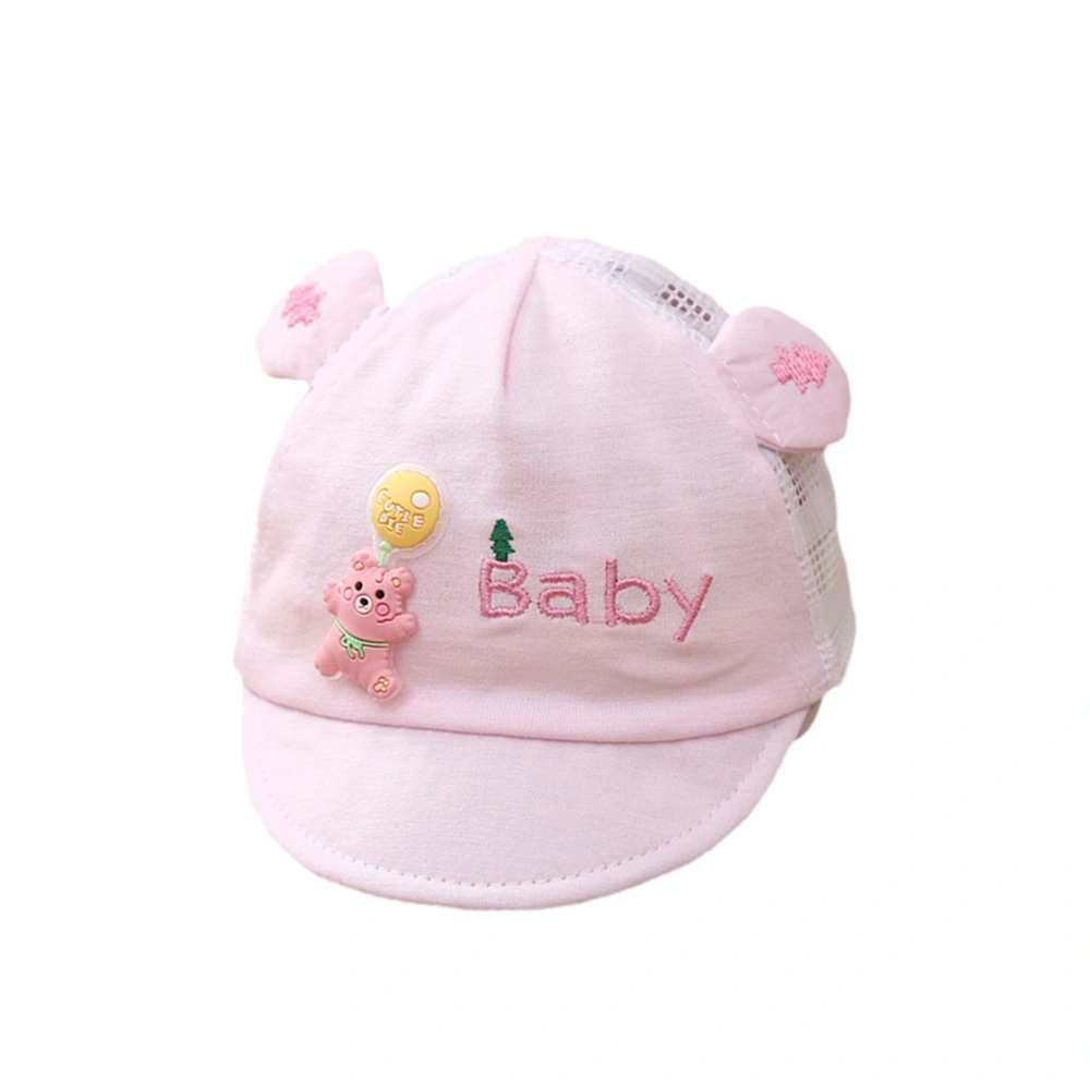 Baby Baseball Cap Letters Embroidered Hospital Hat Summer Sun Hat 