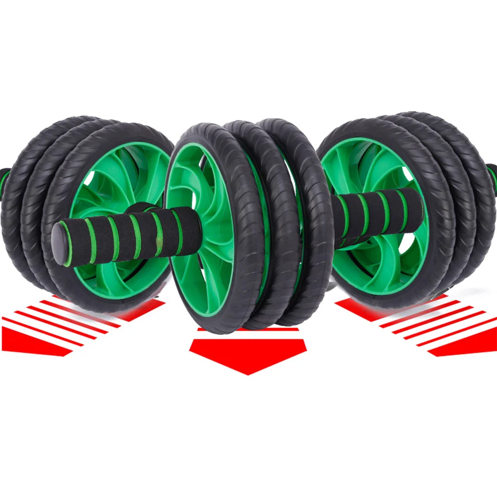 Two/Three Wheels Abdominal Wheel Fitness Waist Abdominal Slim Equipment