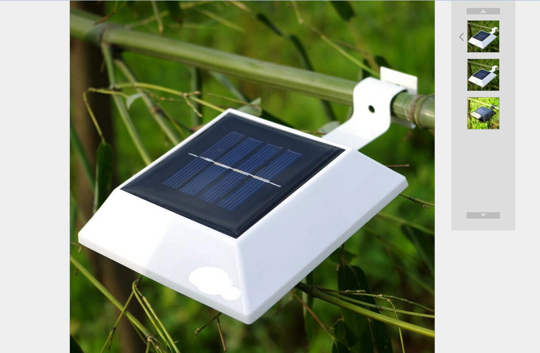Solar Lights, LED Solar Panel IP44 Waterproof Security Lights