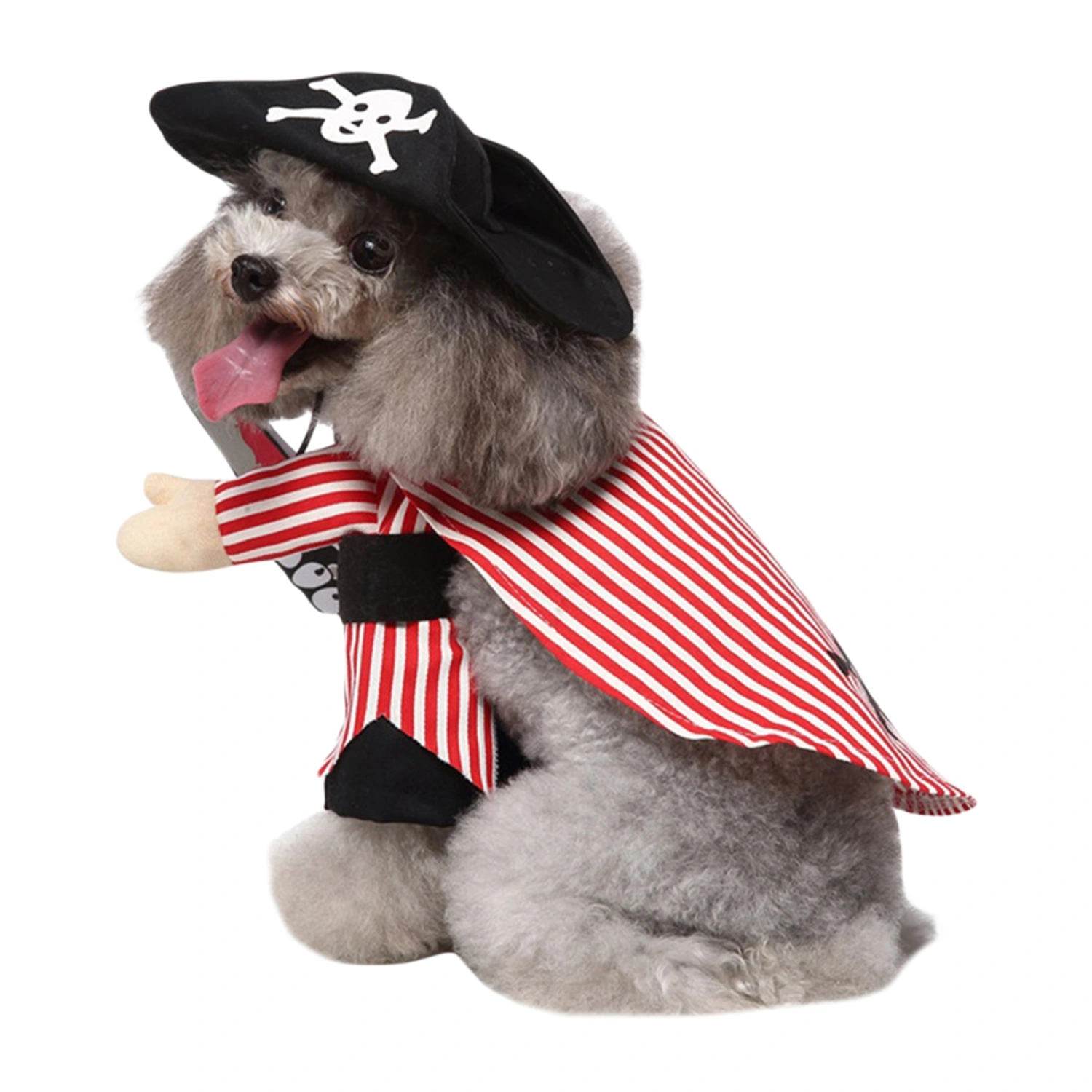 Pet Halloween Costume Cute Cartoon Print Jumpsuit Apparel for Dog