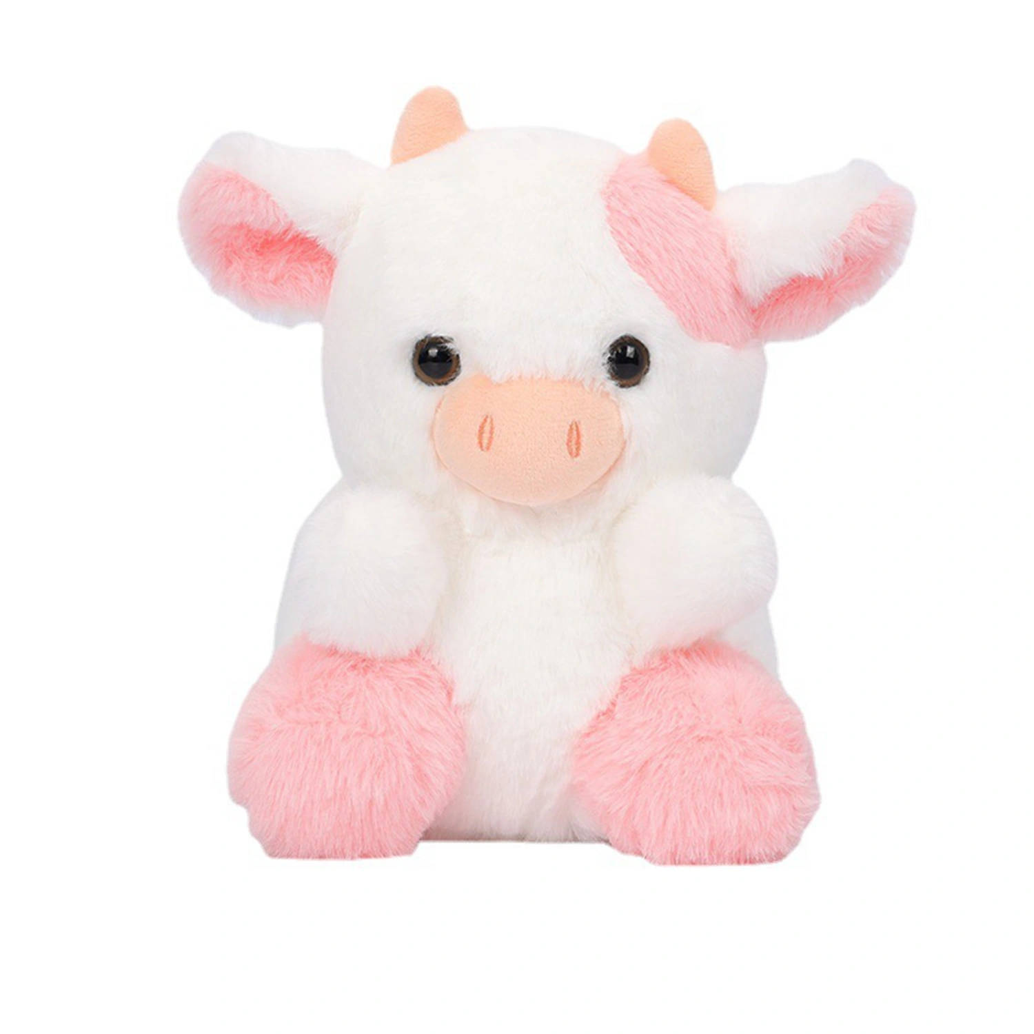 Strawberry Cow Stuffed Animals, Cute Cow Plush Toys Hugging Pillows