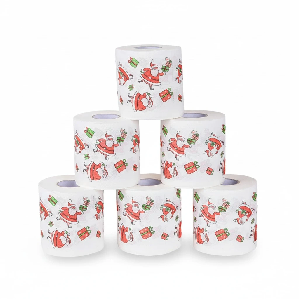 Baby Cartoon Toilet Paper Bath Tissue Paper Household Bathroom Paper