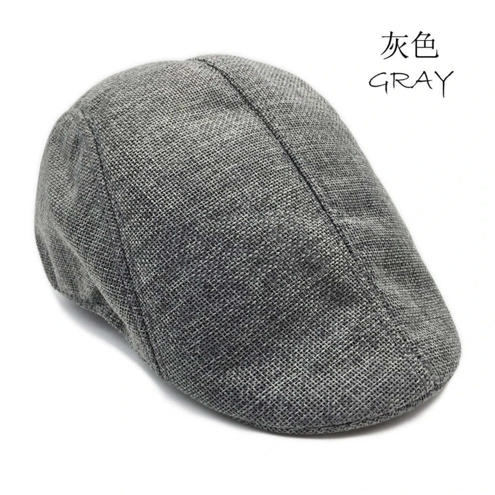 Ivy Cap Classic Solid Color Newsboy Beret Hat Golf Driving Peaked Cap