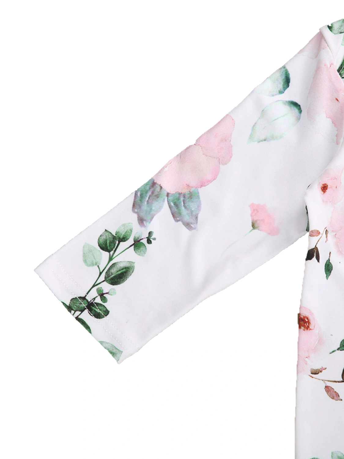 2 Pcs Baby's Sleeping Bag Set, Floral Cartoon Print Sleeping Pocket, Round Hat