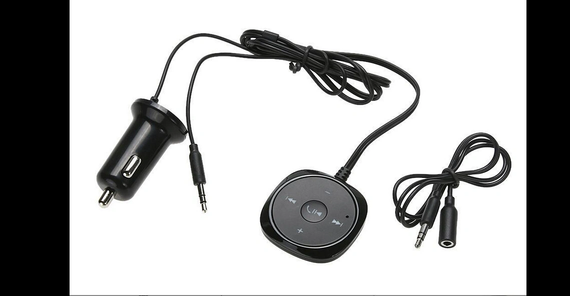 Car Adapter, Bluetooth Wireless Music Receiver Handsfree for iPhone