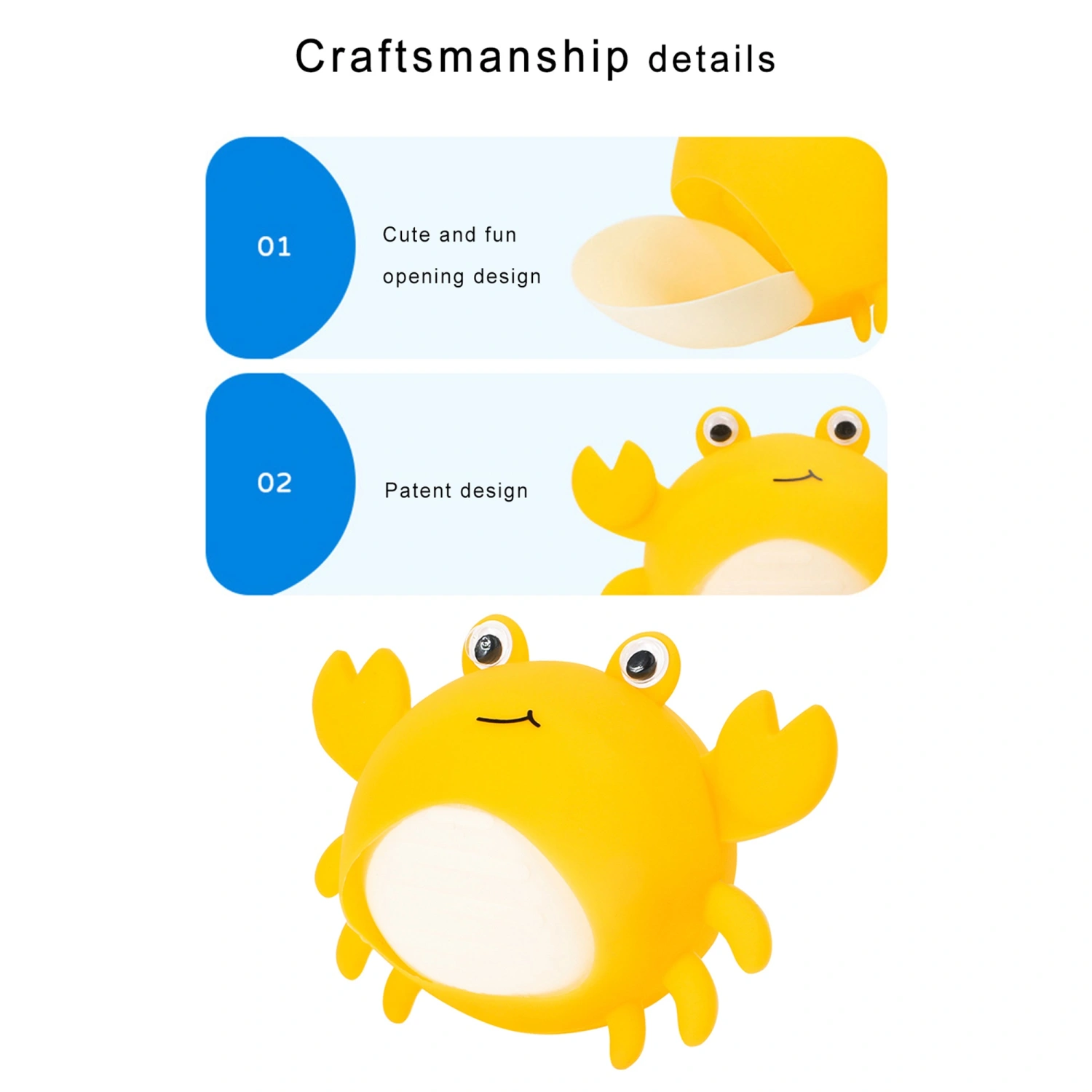 Reusable Water Balloons Refillable Crab Splash Balls Water Fight Toys
