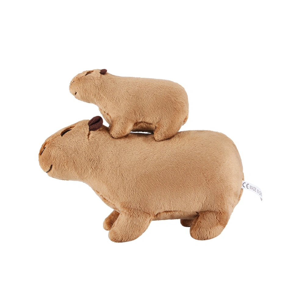 Capybara Stuffed Animal Plush Toy, Rodent Plushie Small Cute Toy