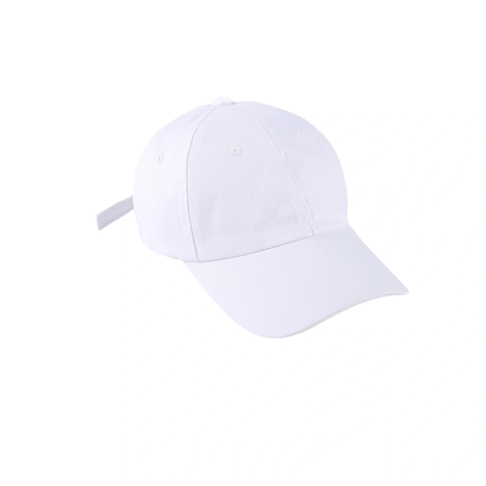 Women Men Sunscreen Hat Solid Color Fall Spring Summer Baseball Cap