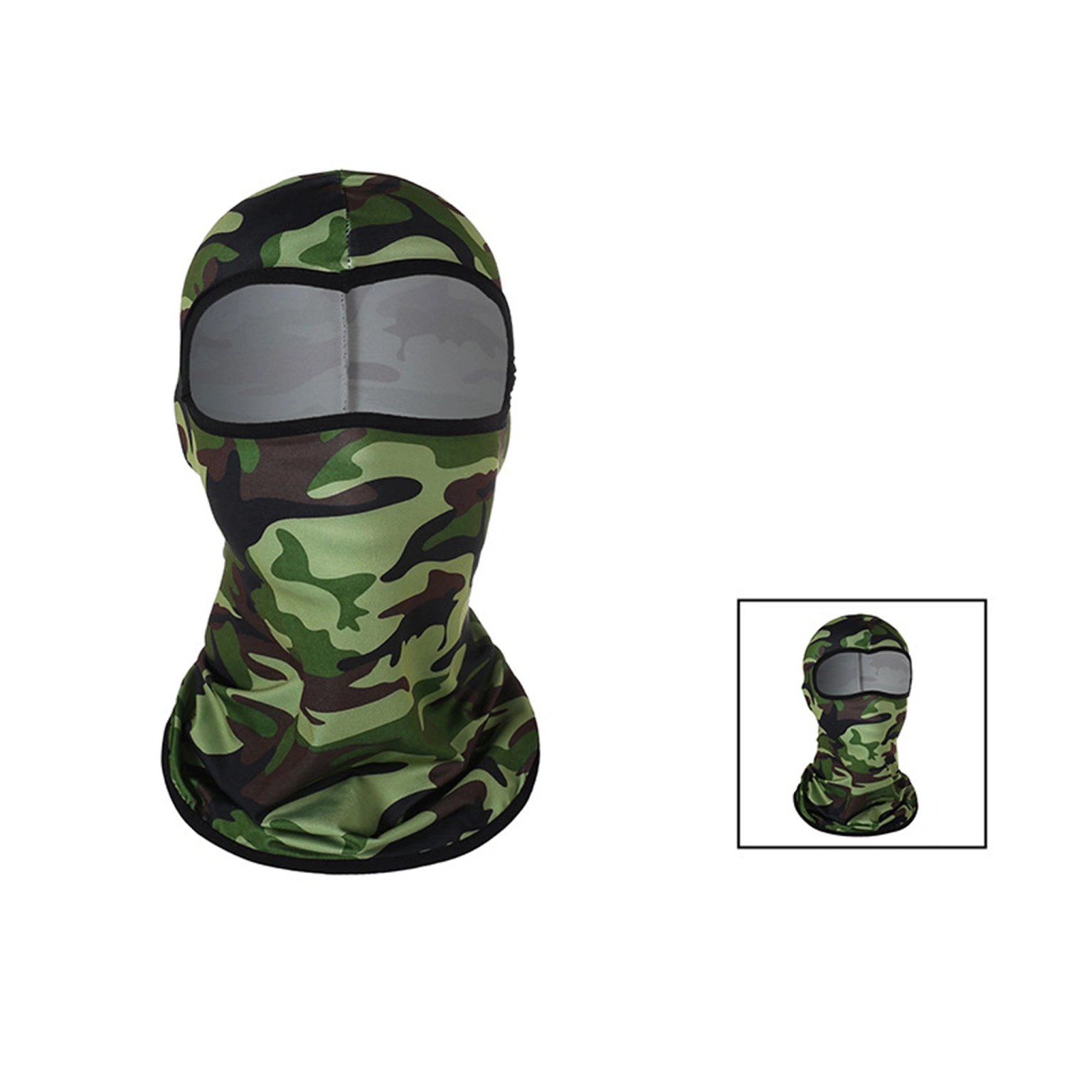 Adults Balaclava, Camouflage Print Sun-Resistant Face Mask Headgear