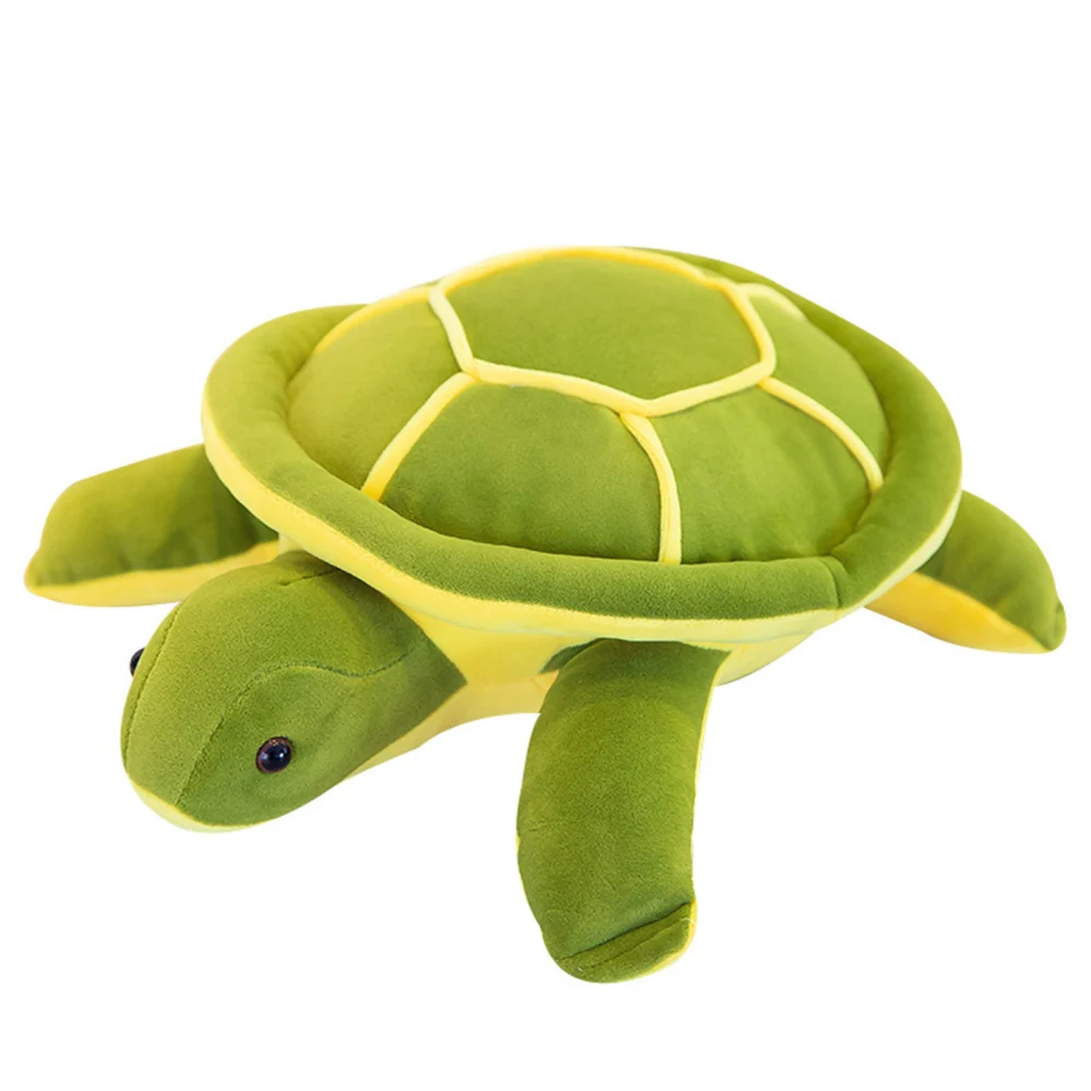 Plush Turtle Throw Pillow Dolls Cute Soft Stuffed Cartoon Animal Toys