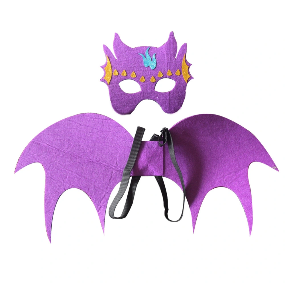 Dragon Costumes Devil Wings and Facewear Sets for Boys & Girls