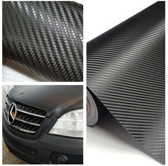 Car Carbon Fiber Sticker Resistance and Thermal Fuse Technology Wrap Roll