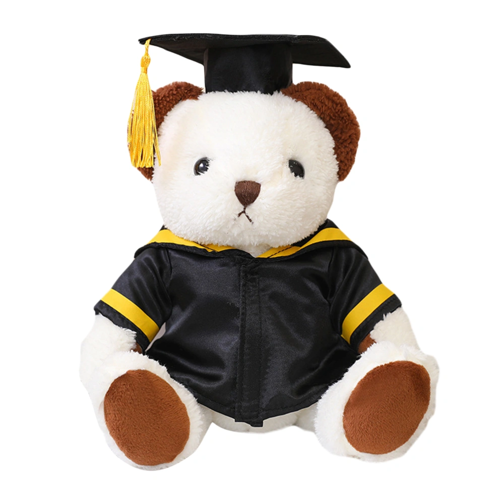 Graduation Bears Plush Toys Plush Bear Doctoral Hat Graduation Bear