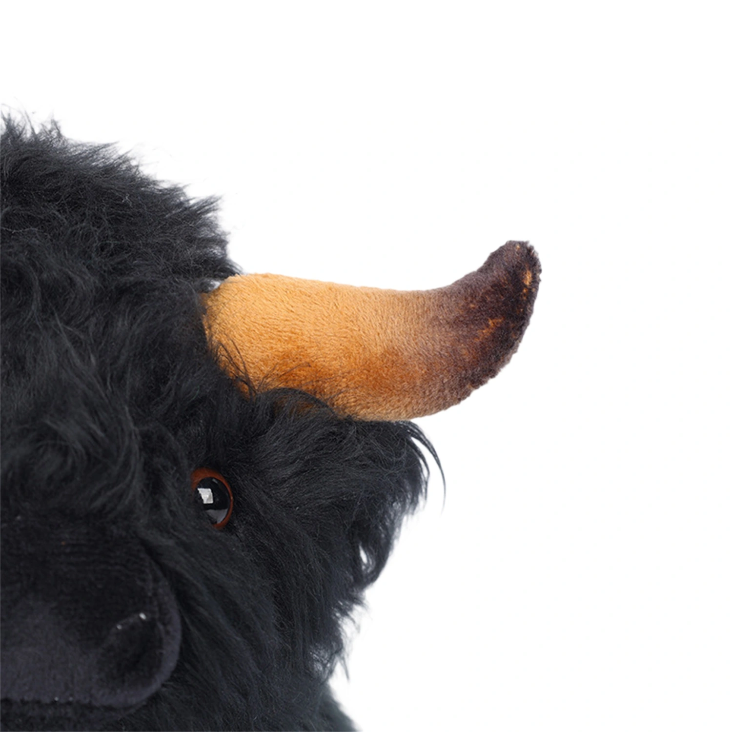 Highland Cow Stuffed Animals Fluffy Cow Plush Toys Sitting Bull Dolls