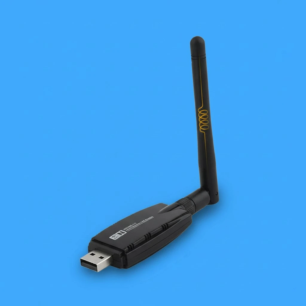 300Mbps Wireless Network LAN Card, USB WiFi Adapter Dongle Antenna