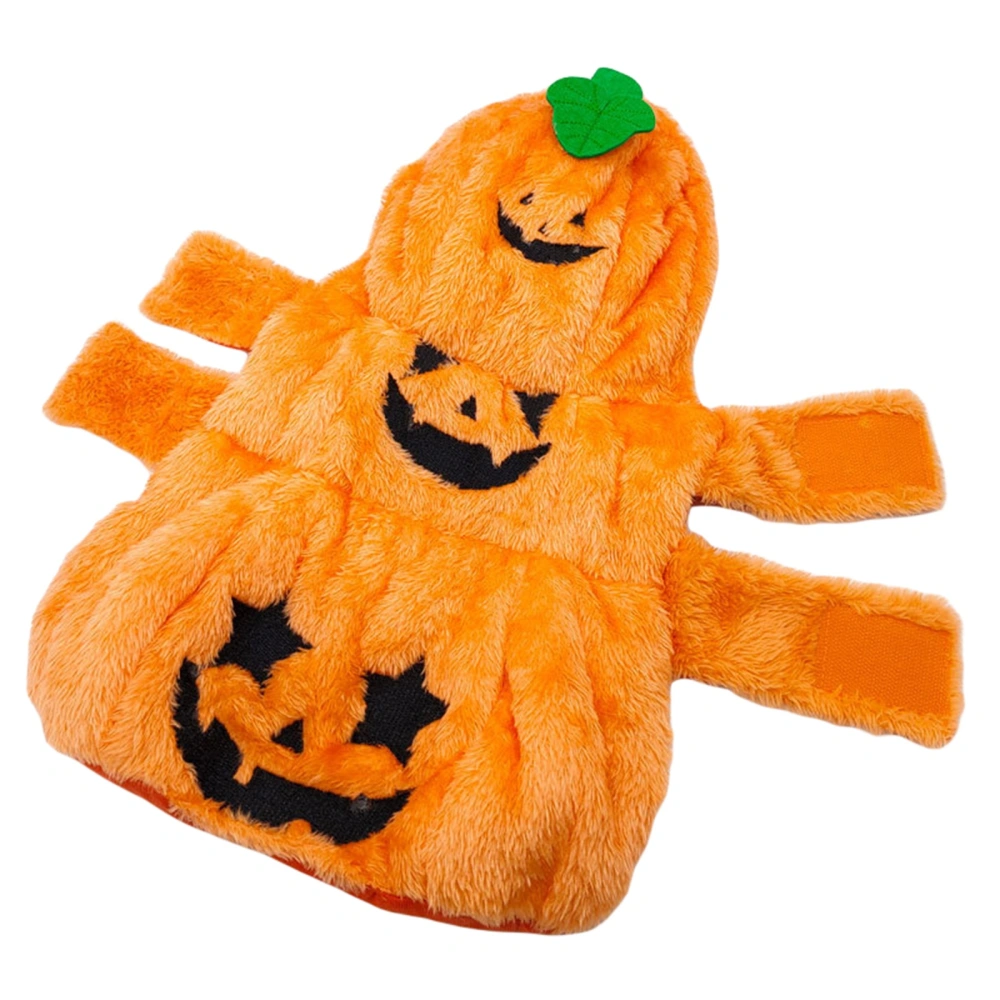 Dogs Clothes Small Pet Halloween Pumpkin Costume Dog Clothing