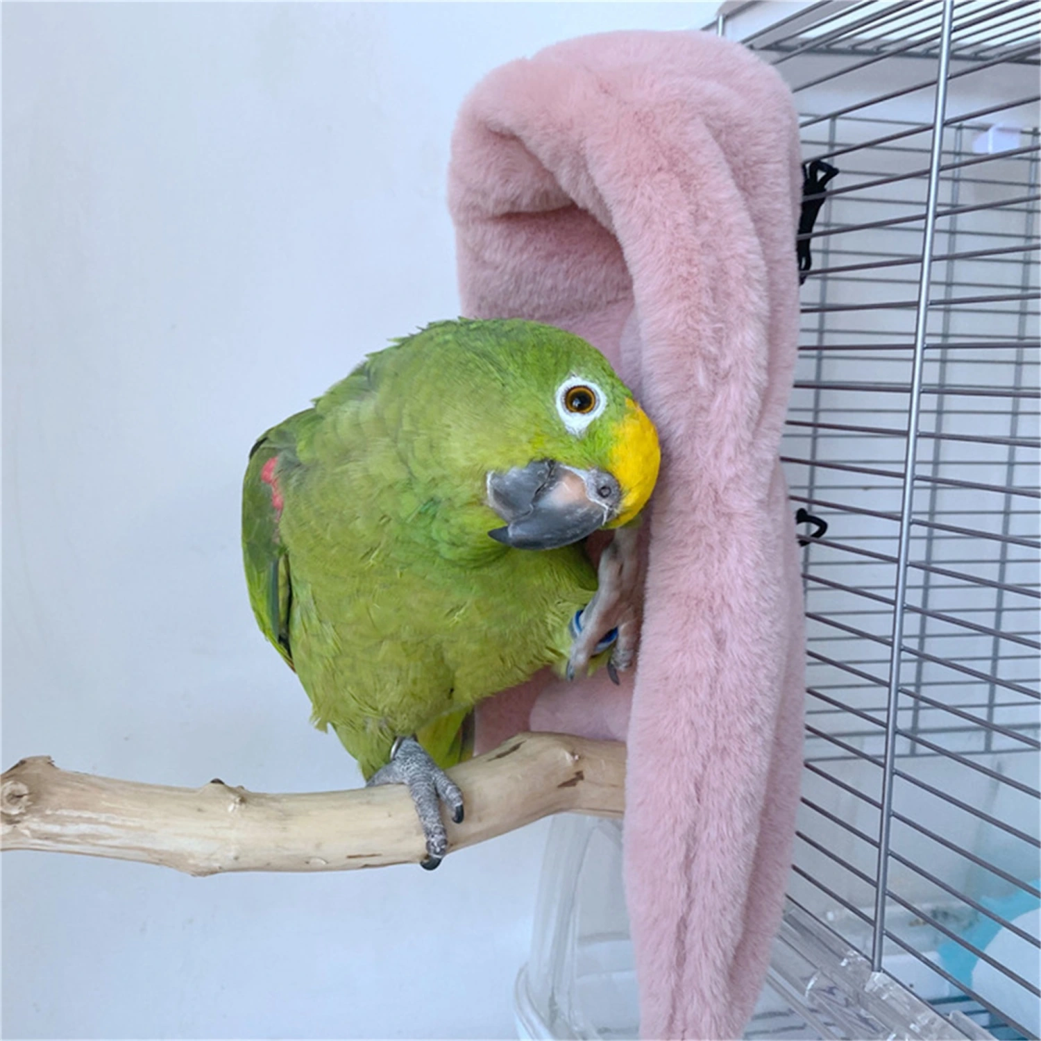 Parrot Blanket, Hanging Corner Fleece Warm Bird Parrot House