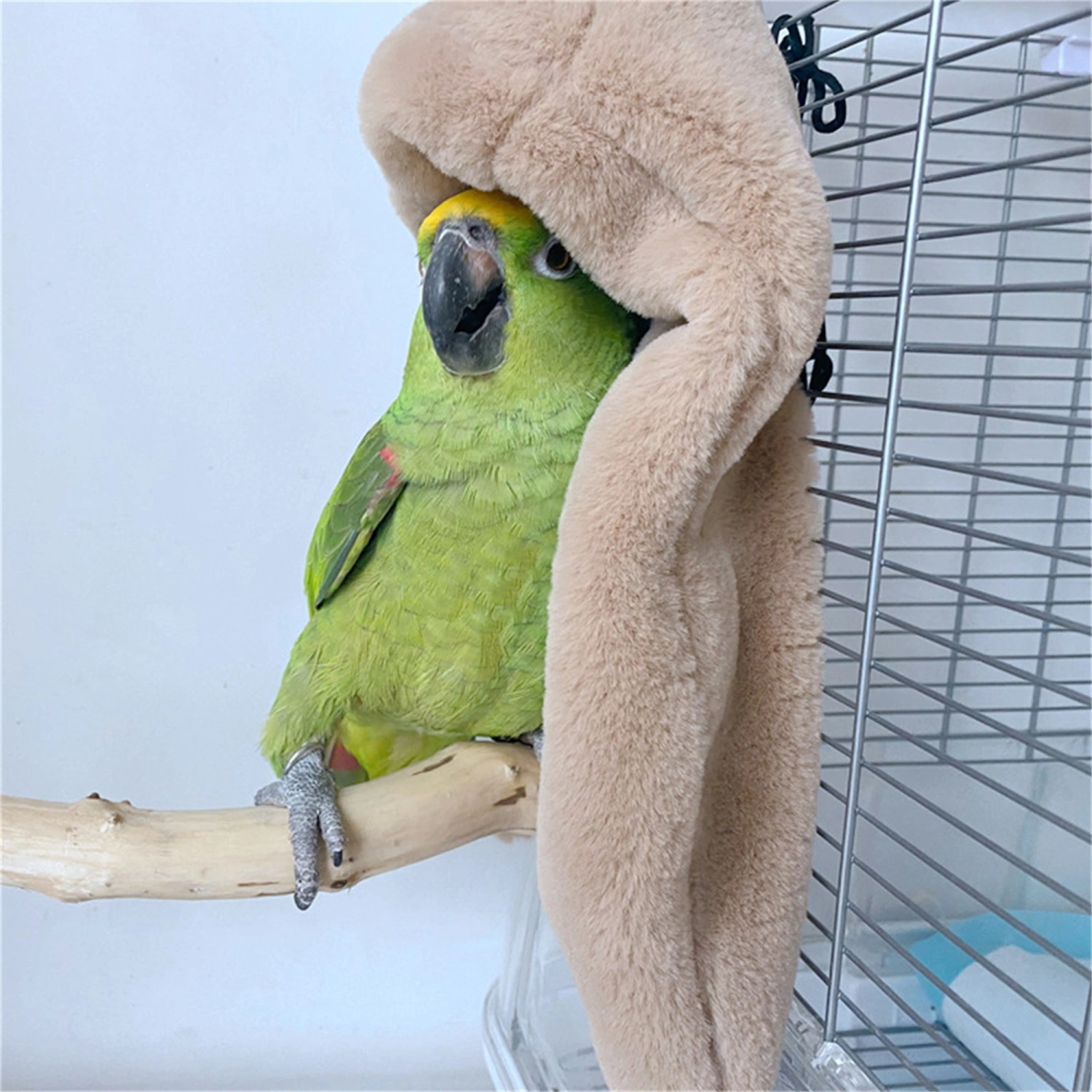 Parrot Blanket, Hanging Corner Fleece Warm Bird Parrot House