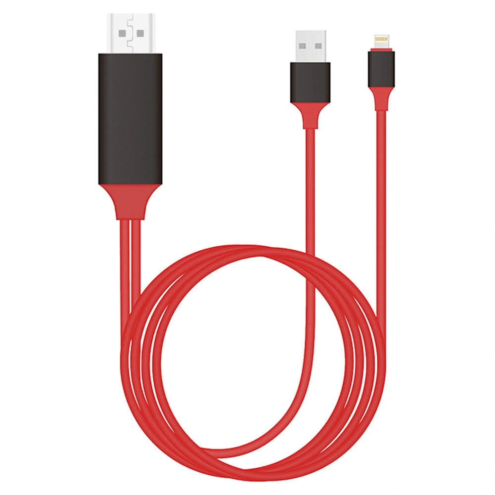 HDMI Cable for iPhone iPad Compatible with iPhone iPad to Hdmi Adapter Cable