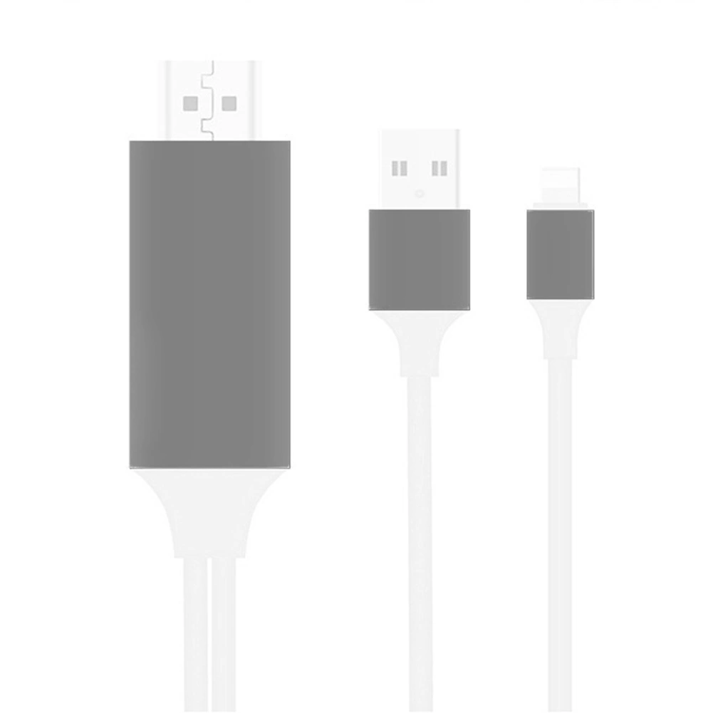 HDMI Cable for iPhone iPad Compatible with iPhone iPad to Hdmi Adapter Cable