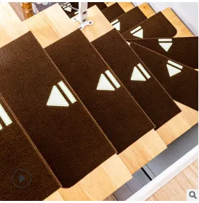 Non-Slip Stair Treads Carpet Arrow Print Staircase Mats Home Essentials