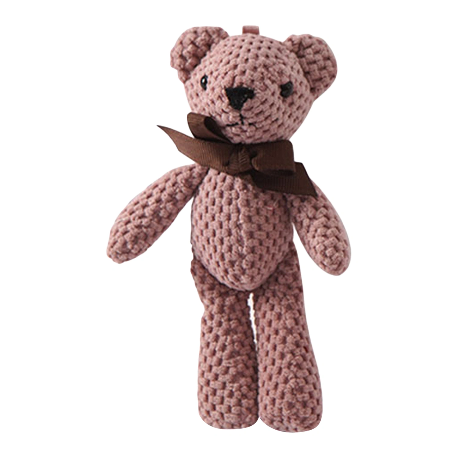 Kids Baby Stuffed Toy Plush Cartoon Bear Keychain Pendant for Purse