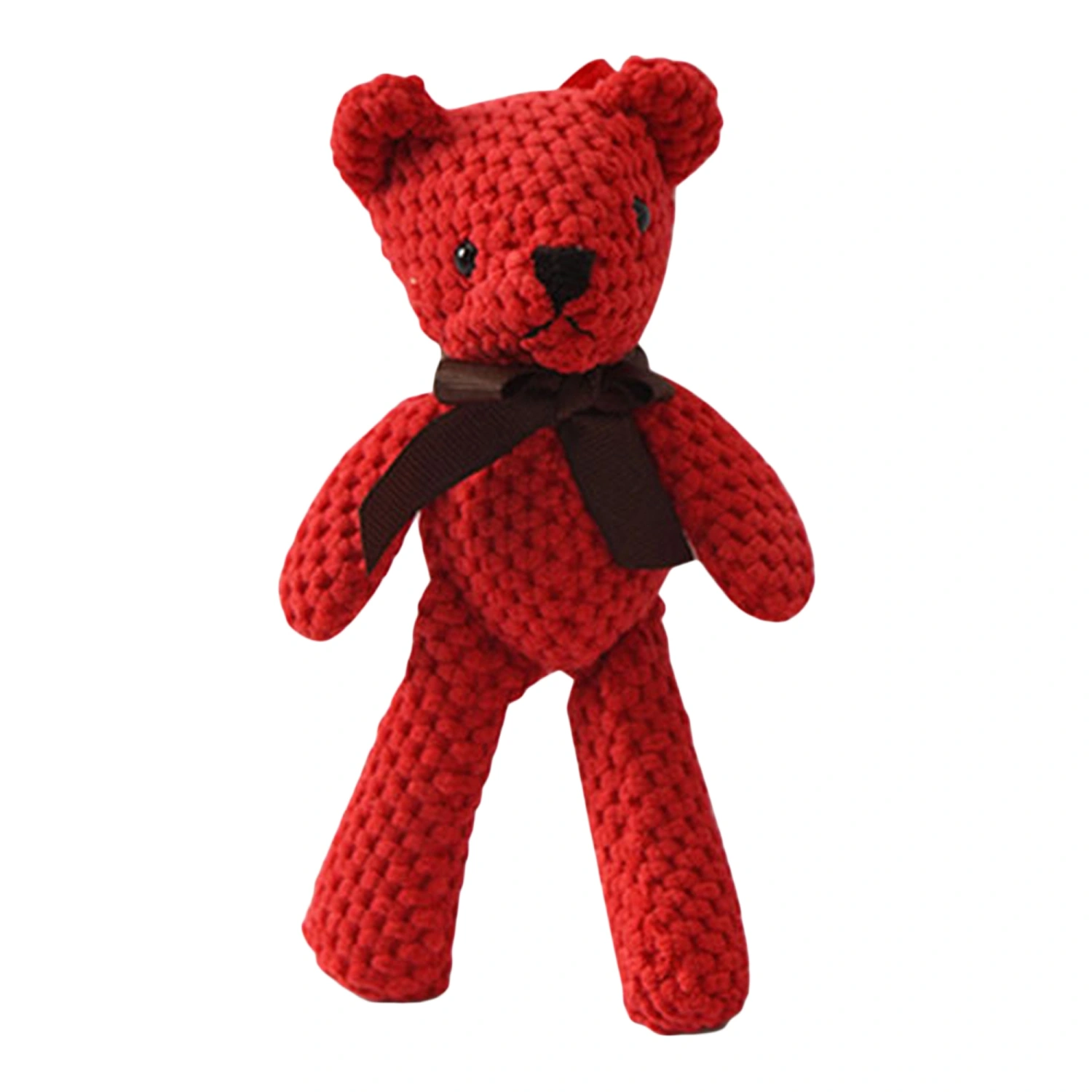 Kids Baby Stuffed Toy Plush Cartoon Bear Keychain Pendant for Purse