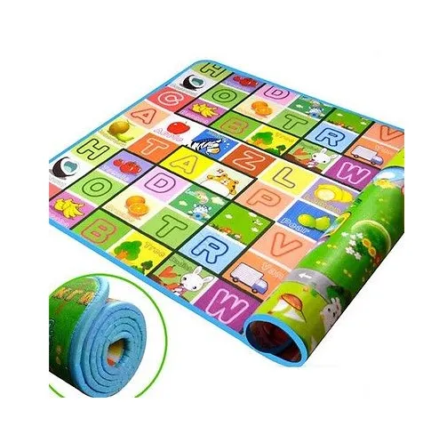 Baby Kid Crawl Carpet Fantasy Kingdom Fruit Letters Play Game Mat