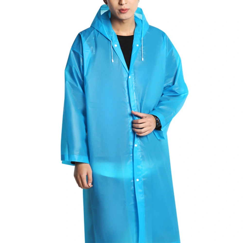 Adults Unisex Disposable Raincoat, Camping Hooded Rain Cover