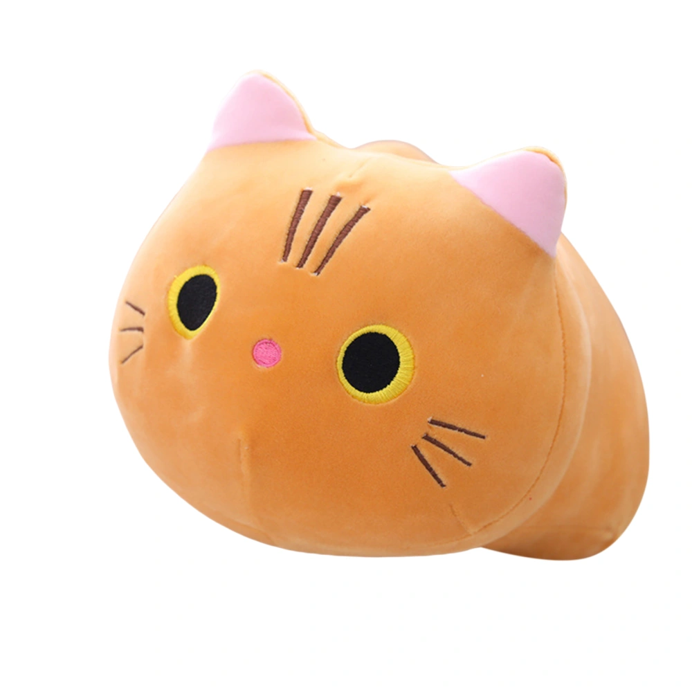 Cartoon Plush Stuffed Toy, Cute Cat Shape Doll Animal Pillow Gift