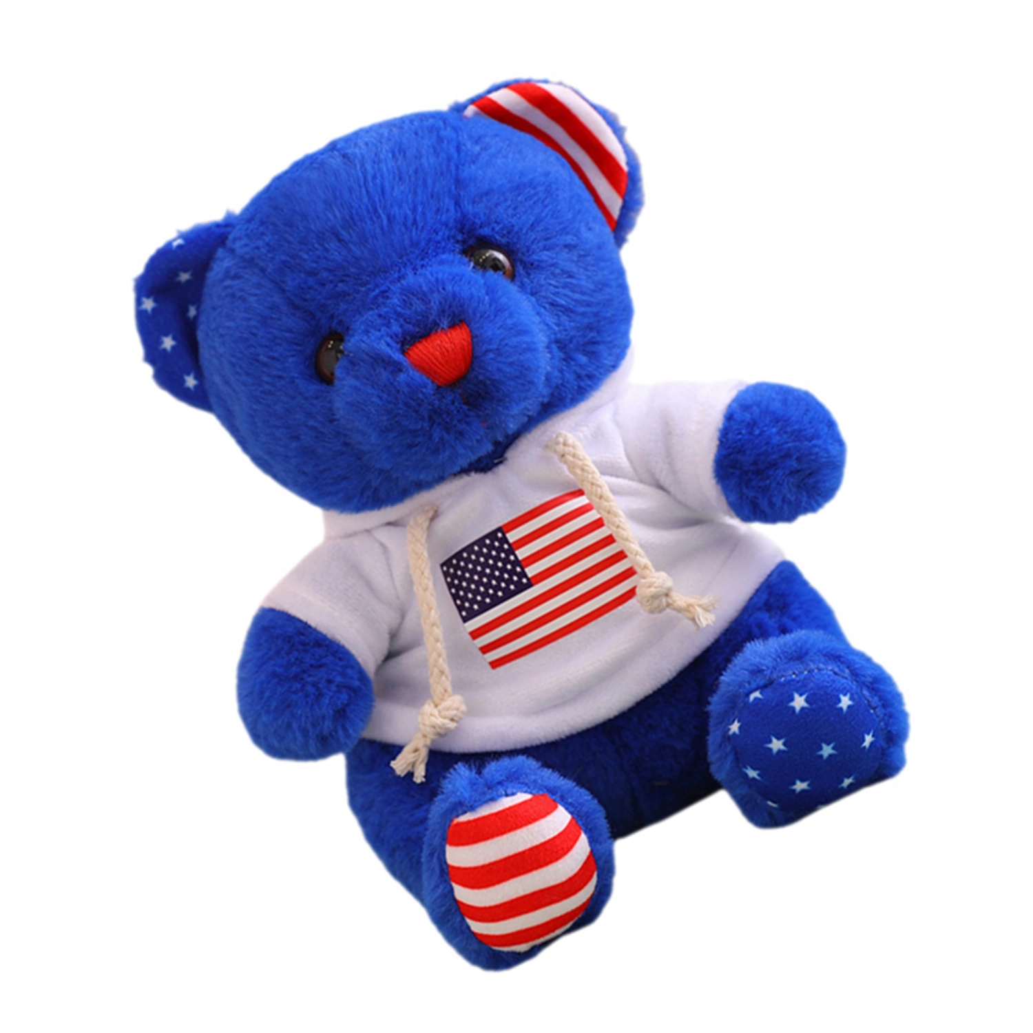 Bear Stuffed Animal 4th of July Bear Doll Patriotic Plush Toy Gift