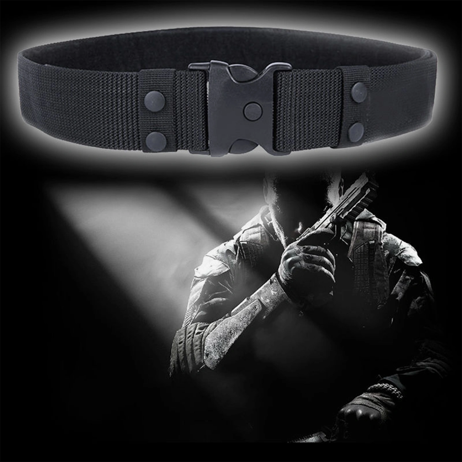 Specialized Safe Waist Belt, Special Military Tool for Multiple Purposes