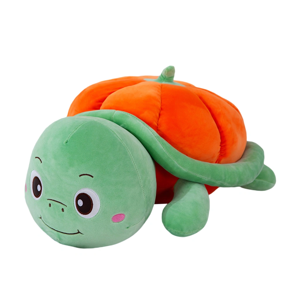 Cute Pumpkin Turtle Plush Toy Soft Stuffed Cartoon Turtle Dolls