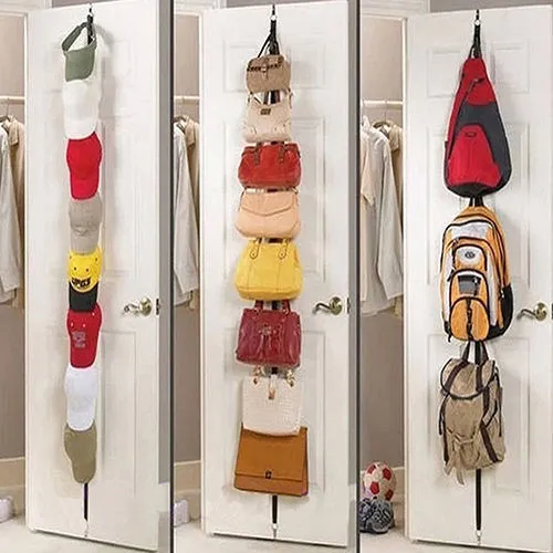Adjustable Straps Hanger Door Back Rack Holder Organizer for Hat Clothes