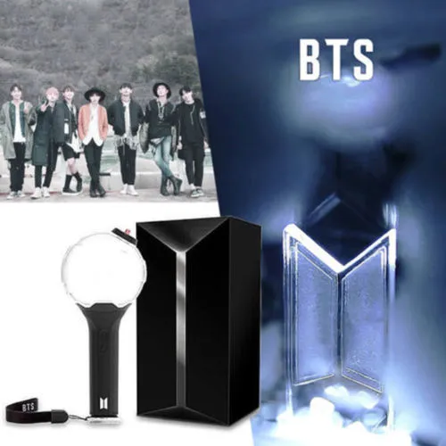 BTS Ver3 Lightsticks, KPOP Bangtan Boys Concert Fans Lamp Lightsticks