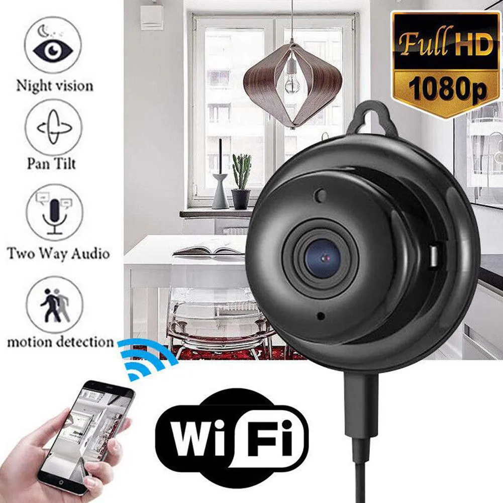 HD 1080P Smart IP Camera, 360 Wide Angle Home Security Camera
