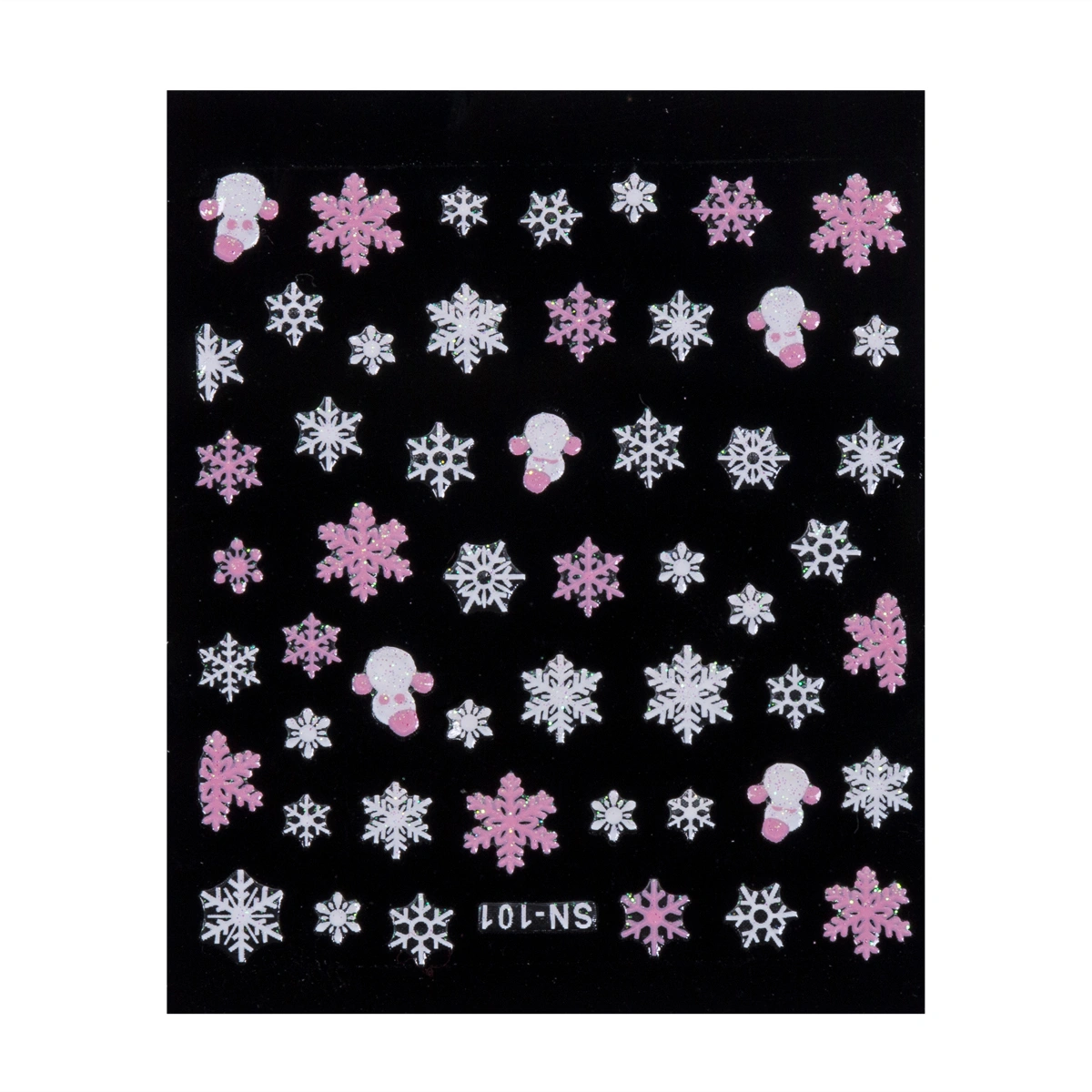 3D Nail Art Decoration Multicolor Stylish Paste Applique Nail Paillette