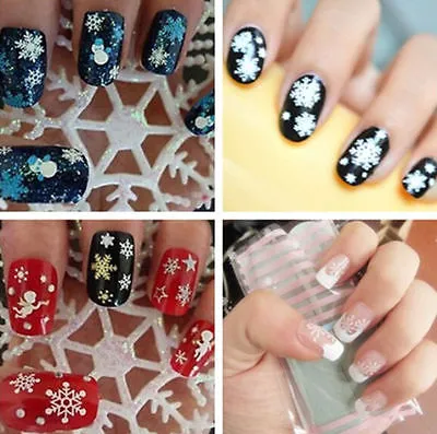 3D Nail Art Decoration Multicolor Stylish Paste Applique Nail Paillette