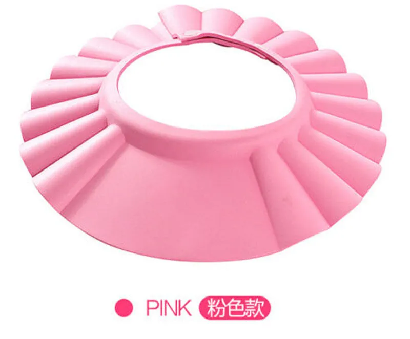 Baby Leisure Shampoo Cap Monochrome Light Adjustable Stylish Bathing Hat