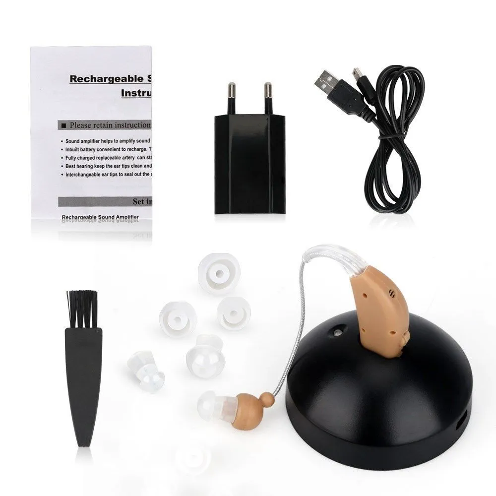 Hearing Amplifier, Tone Hearing Aids Rechargeable Sound Amplifier