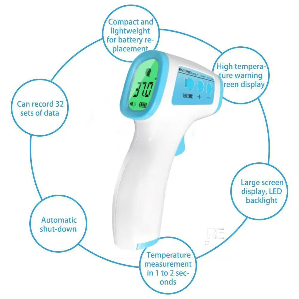 Non-contact Forehead Infrared Digital Thermometer Temperature Meter