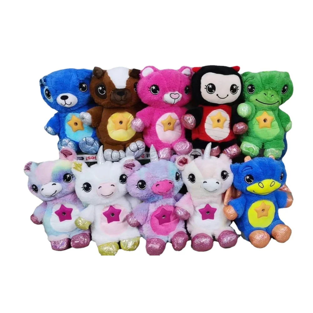 Projection Lamp, Cartoon Animal-Shaped Projecting Lamp Plush Toys