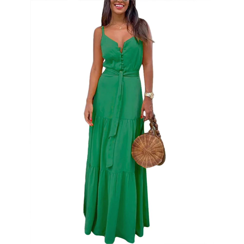 1 * Sleeveless Dress
    Yellow / White / Green
    L/XL/2XL/3XL