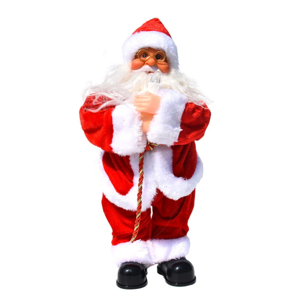 Electric Santa Claus Doll with Joyous Music, Climbing Ladder Toy