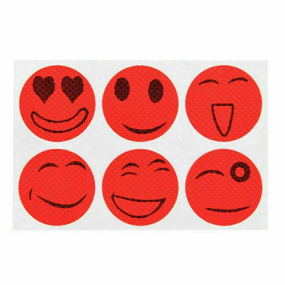 Kids Natural Herbs Repellent Patches, Funny Face Expressions Mosquito Stickers