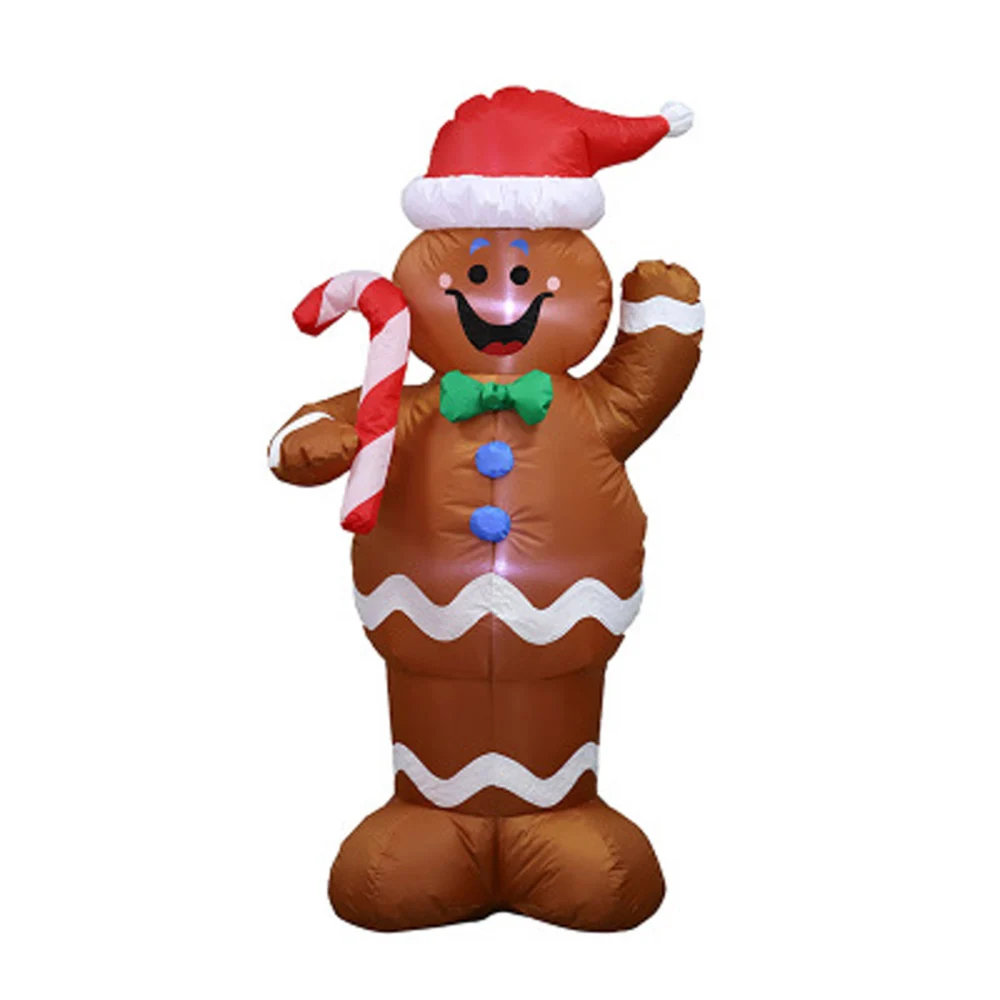 Christmas Inflatables, Santa Claus Bear Christmas Tree Decoration for Home Yard